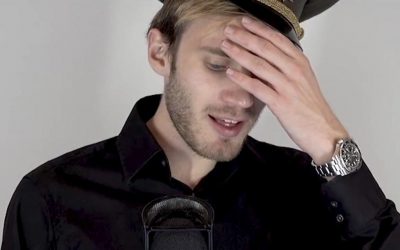 Can you identify PewDiePie’s watch on this Livestream?