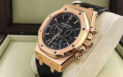 Audemars Piguet Royal Oak Chrono in Rose Gold