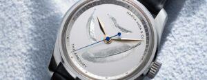 Naoya Hida The Armoury Type 4A-2 Floating Feathers with hand engraved silver dial