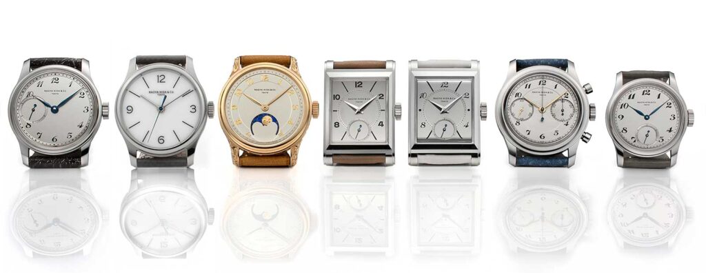 Naoya Hida 2026 watch collection including TYPE7A chronograph and refined dress watches