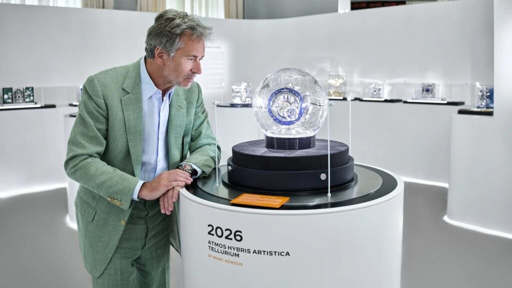 Jaeger-LeCoultre Brings Perpetual Time to Milan With Five Extraordinary Clocks Jaeger-LeCoultre Atmos clocks and Memovox Travel Clock presented at Milan Design Week 2026