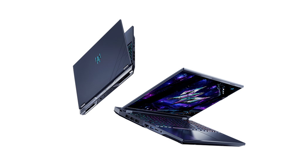 Acer Predator Helios Neo AI gaming laptop with RGB keyboard and high refresh display