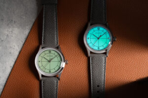 Selection of colourful microbrand watches with artistic, stone and textured dials for May 2026