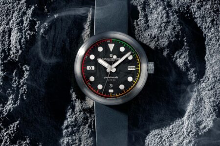 Bangalore Watch Company Peninsula Carbon Turns Pollution Into a Watch Dial Bangalore Watch Company Peninsula Carbon watch with dark recovered carbon composite dial