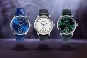 Enchant Canadian Nord watch with railway-inspired dial and large crown