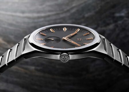 Formex Aria Manufacture Chronometer Marks a Slim New Chapter Formex Aria Manufacture Chronometer ultra-thin titanium micro-rotor watch on integrated bracelet