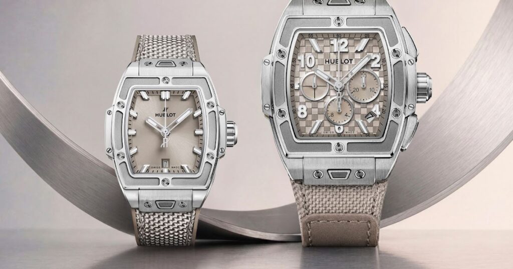 Hublot Spirit of Big Bang Essential Taupe watch in monochrome taupe styling