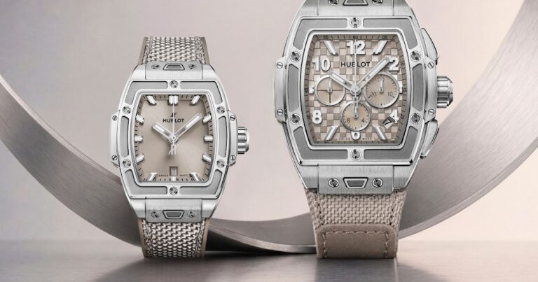 Hublot Spirit of Big Bang Essential Taupe watch in monochrome taupe styling