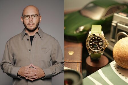 Lex Borrero’s Watch Collecting Life Began on Canal Street Lex Borrero wearing a watch in a Miami collector setting
