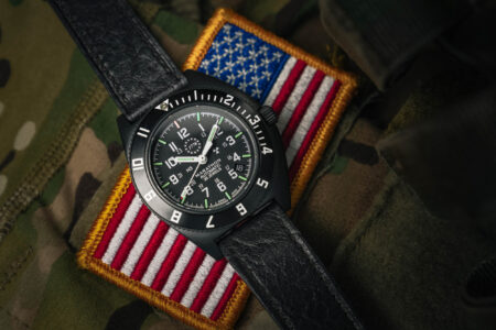 Marathon Anthracite Stainless Steel Pilot’s Navigator limited edition watch