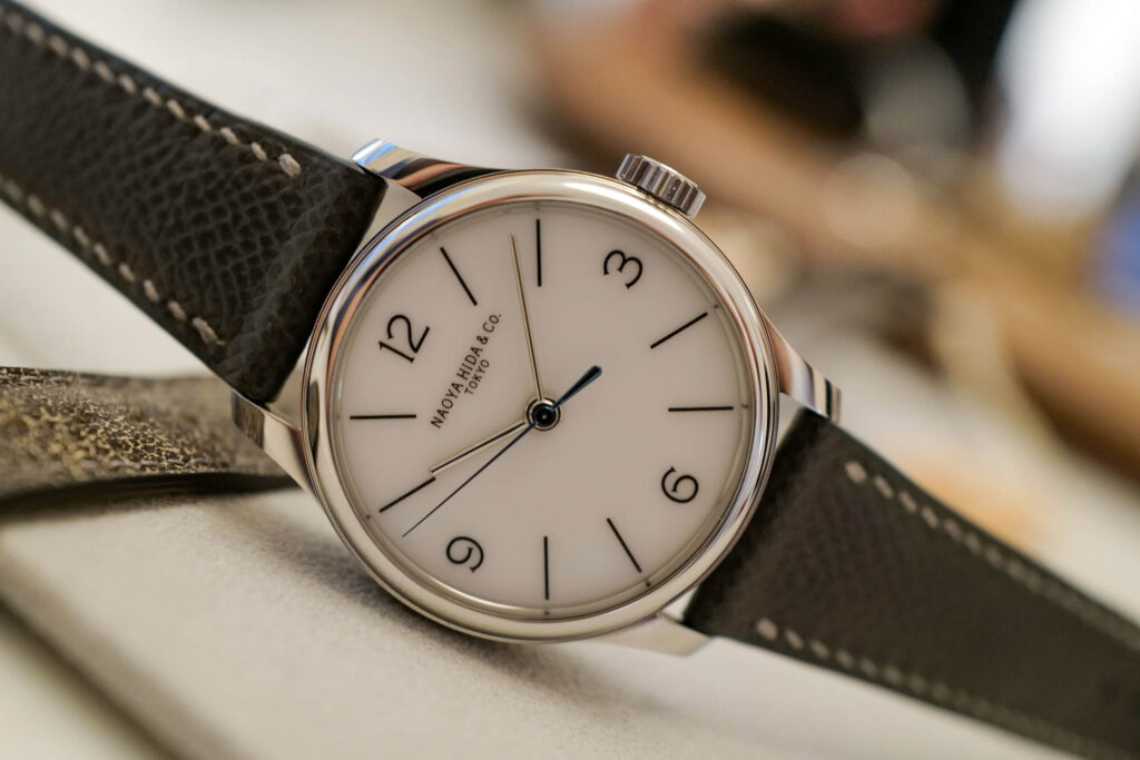 Naoya Hida watch with refined dress-watch styling and handcrafted dial details