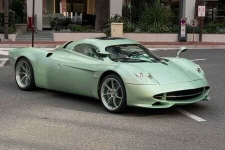 Pagani Huayra Codalunga Makes Monaco Look Effortlessly Cinematic Pagani Huayra Codalunga driving through Monaco streets