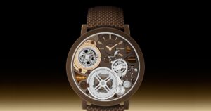 Piaget Altiplano Ultimate Concept Tourbillon with ornamental stone detailing in a 2 mm ultra-thin case