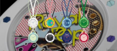 Swatch x Audemars Piguet Royal Pop Bioceramic pocket watch collection