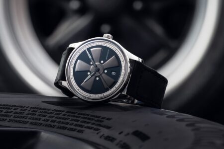 Union Glashütte Gives The Noramis Date A Blackened Fuchs Wheel Dial For Petro Surf Union Glashütte Noramis Date Limited Edition Petro Surf 2026 with blackened Fuchs wheel-inspired dial