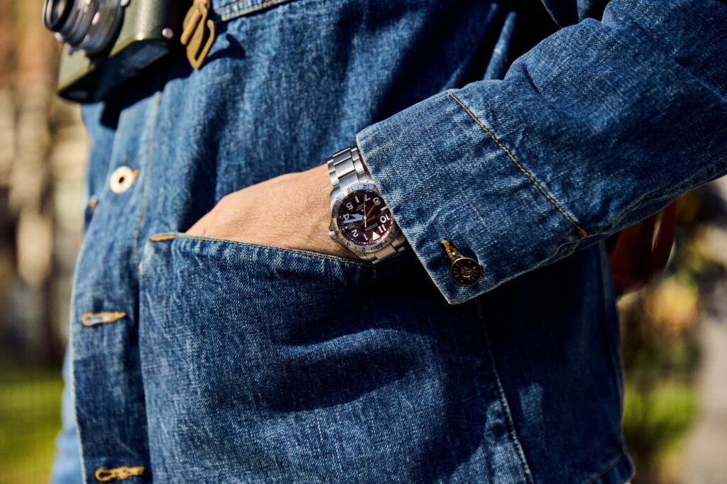 Citizen Promaster Land GMT packed with travel essentials for a Japan trip