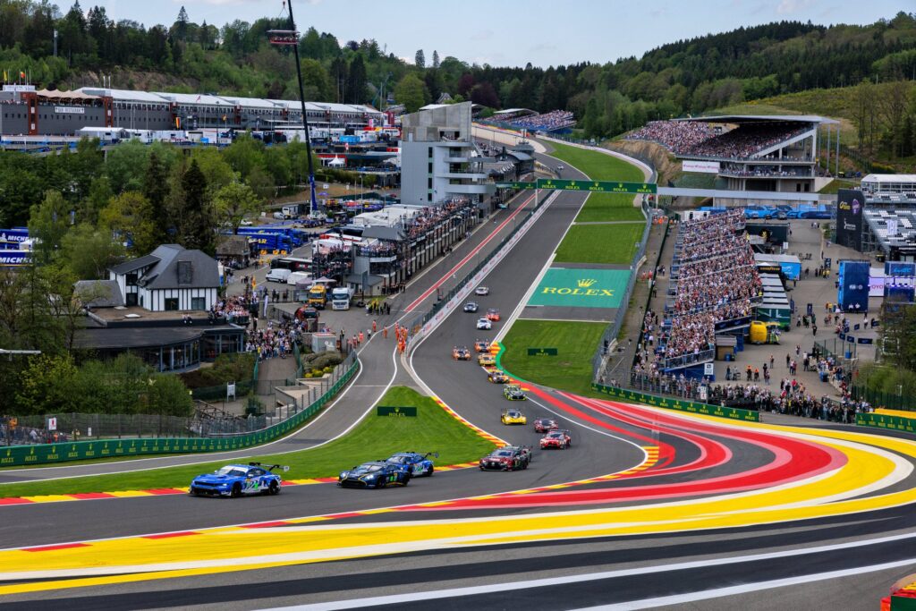 The WEC Is Becoming Motorsport’s Most Compelling Championship World Endurance Championship Hypercars racing through Spa-Francorchamps
