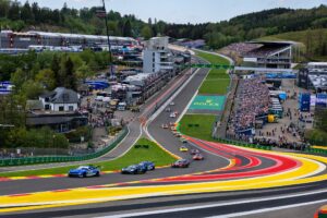 The WEC Is Becoming Motorsport’s Most Compelling Championship World Endurance Championship Hypercars racing through Spa-Francorchamps