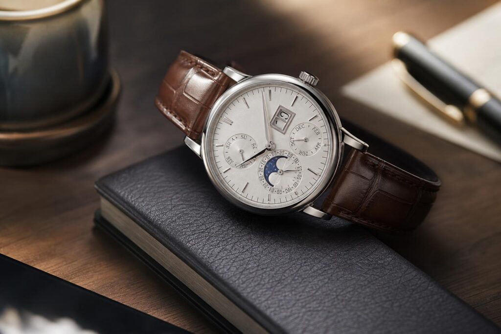 A. Lange & Söhne Saxonia Annual Calendar Review: Big Calendar Thinking in a 36mm Case