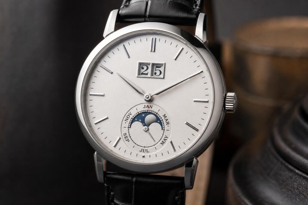 A. Lange & Söhne Saxonia Annual Calendar Review: Big Calendar Thinking in a 36mm Case
