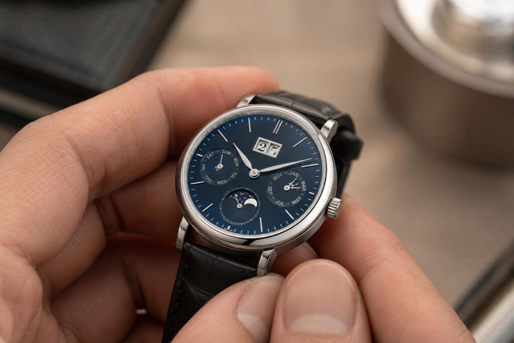 A. Lange & Söhne Saxonia Annual Calendar Review: Big Calendar Thinking in a 36mm Case