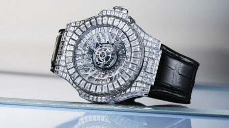 Hublot Big Bang Impact One Million diamond-set white gold tourbillon watch
