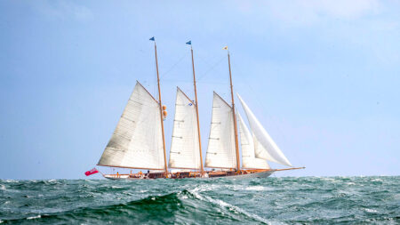 Classic yachts racing on Scotland’s Clyde for the Richard Mille Cup