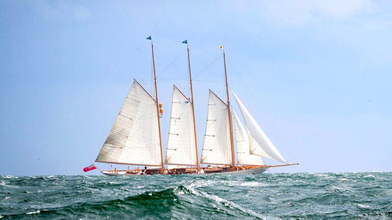 Classic yachts racing on Scotland’s Clyde for the Richard Mille Cup