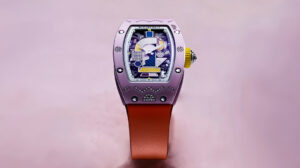 Richard Mille RM 07-01 Coloured Ceramics 2026 gem-set watches in pink, lavender and blue ceramic