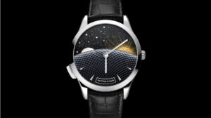 Van Cleef & Arpels Midnight Jour Nuit Phase de Lune watch with aventurine glass celestial dial
