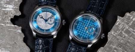 J.N. Shapiro’s Infinity Weave Radiant Brings Tantalum and Meteorite to the Chronograph J.N. Shapiro Infinity Weave Series Radiant chronograph with tantalum case and guilloché dial