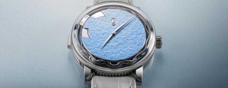 Parmigiani Fleurier Celebrates 30 Years With a Serpentine-Gong Carillon Tourbillon Parmigiani Fleurier Carillon Tourbillon 30th Anniversary watch with exposed serpentine gongs and blue dial