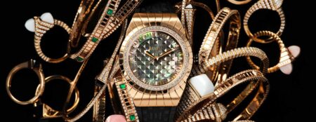 MARLI New York Steps Into Watchmaking With Its First Swiss-Made Timepieces MARLI Timepieces watch with architectural case detailing and mother-of-pearl dial