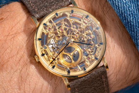 How Audemars Piguet Made Skeleton Watches Feel Modern Audemars Piguet skeleton watch showing an openworked movement inside a shaped case