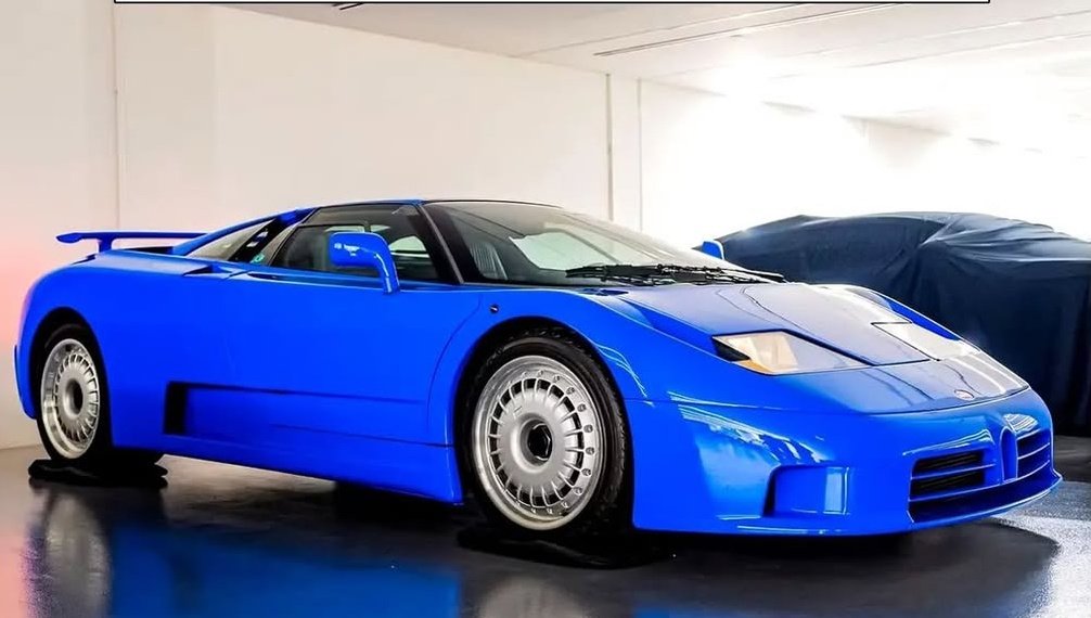 A 425 Mile Bugatti EB110 GT Has Surfaced in Dubai for $4.6 Million 1994 Bugatti EB110 GT in silver displayed in a clean collector showroom