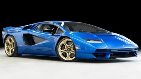 This Blu Nethuns Lamborghini Countach LPI 800-4 Is Listed at $3 Million Lamborghini Countach LPI 800-4 in Blu Nethuns