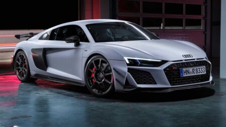 Audi’s Next Supercar Tease Points to a V8 Hybrid Future Audi hybrid sports car concept teased for Monaco Grand Prix weekend