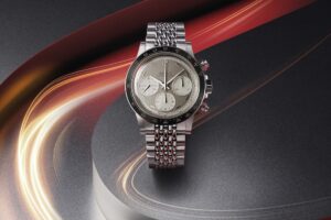 Baltic Gives the Scalegraph Chronograph a Permanent Place in the Lineup Baltic Scalegraph chronograph collection in champagne, blue and grey dial versions