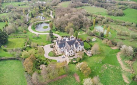The Bella Vista Estate from Rivals Is for Sale in Wales Foxfield estate in Lisvane, the Welsh mansion seen as Bella Vista in Rivals