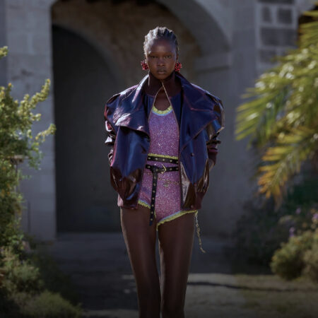 Alémais Resort 2027 Brings an Artful Mediterranean Ease to Summer Dressing Alémais Resort 2027 runway presentation on Illa del Rei in Menorca with colourful Mediterranean-inspired looks