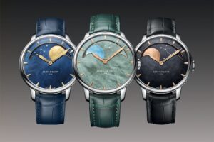 Arnold & Son Brings the Perpetual Moon Into Steel With Three Lunar Colours Arnold & Son Perpetual Moon 41.5 Steel Colours of the Moon collection with coloured lunar dials