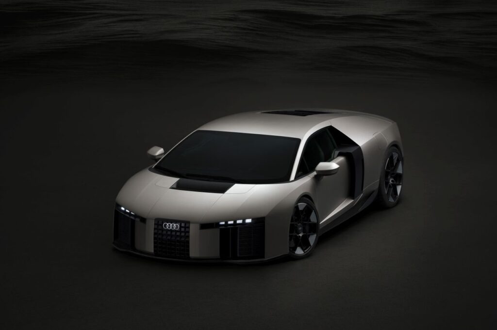 Audi Nuvolari brings 1000 hp hybrid power to the supercar stage Audi Nuvolari hybrid supercar shown as a dramatic limited-edition performance flagship
