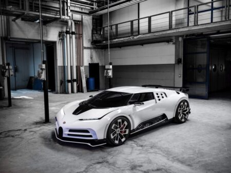 Bugatti Centodieci Listed in Dubai With a $16.3 Million Ask Bugatti Centodieci in Quartz White with carbon bodywork listed for sale in Dubai