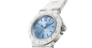 Bulgari Adds Two Summer-Ready References to the Aluminium Collection Bulgari Aluminium summer watch references