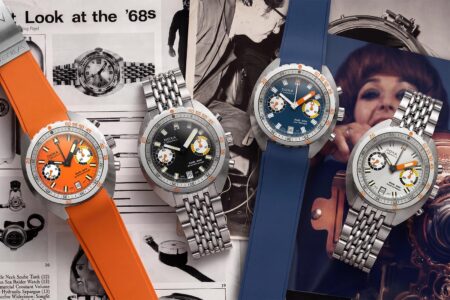 Doxa Gives the SUB 200 T.Graph II a Sharper Permanent Return Doxa SUB 200 T.Graph II dive chronograph in Caribbean Blue on a rubber strap