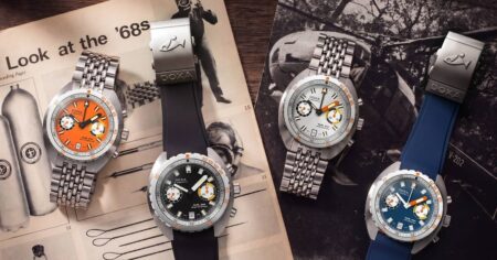 DOXA Brings a New Chronograph Into the SUB Family DOXA SUB 200 T.GRAPH II chronograph watch