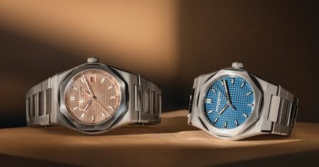 Girard-Perregaux Laureato Fifty watch in 39 mm and 36 mm sizes