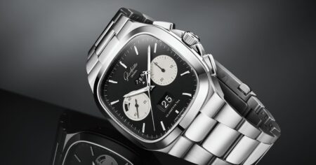 Glashütte Original Gives the Seventies Chronograph XV a Monochrome Edge Glashütte Original Seventies Chronograph XV black and silver regional limited edition