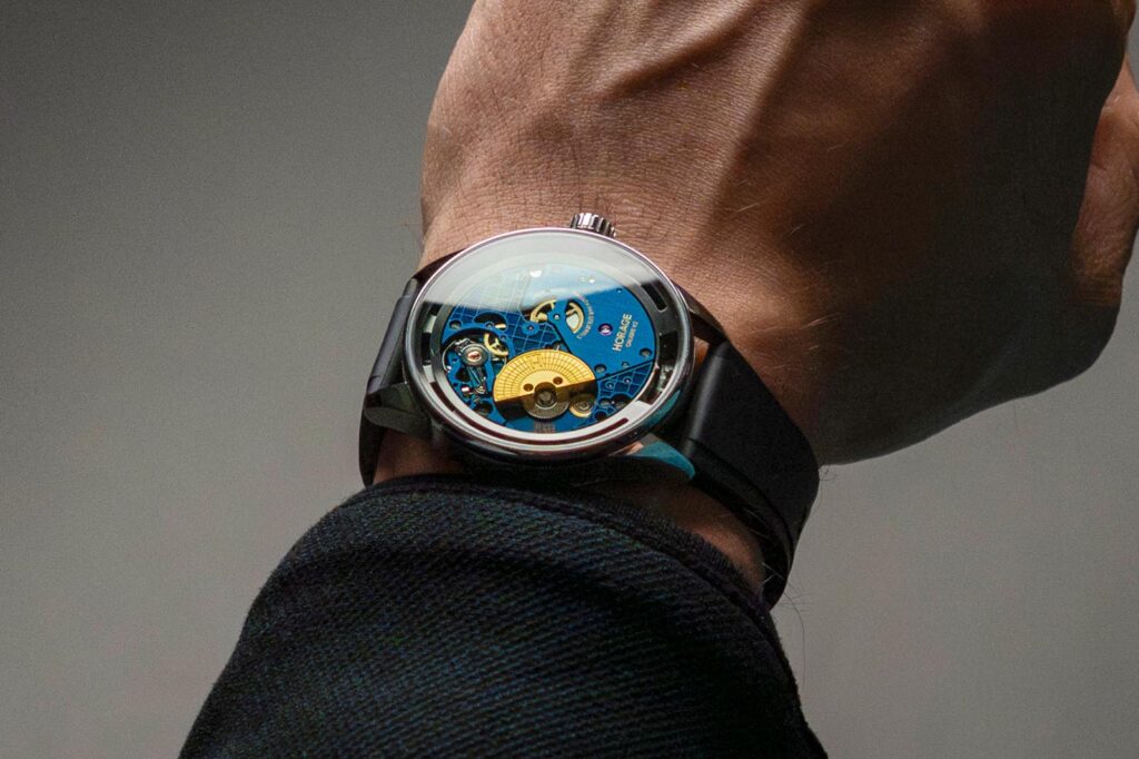 Horage Revolution 3 MicroReg Lets Owners Fine-Tune a Mechanical Watch Horage Revolution 3 MicroReg watch with ultrasonic self-regulation concept