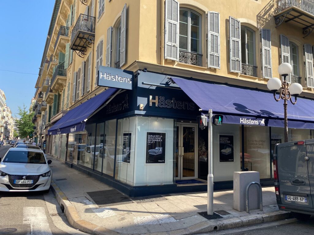 Hästens Nice Recognised for Client Experience Excellence Hästens Sleep Spa showroom in Nice recognised for client experience excellence